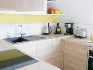 Appartement duplex 5 personnes vue sur le port de la Trinité Sur Mer