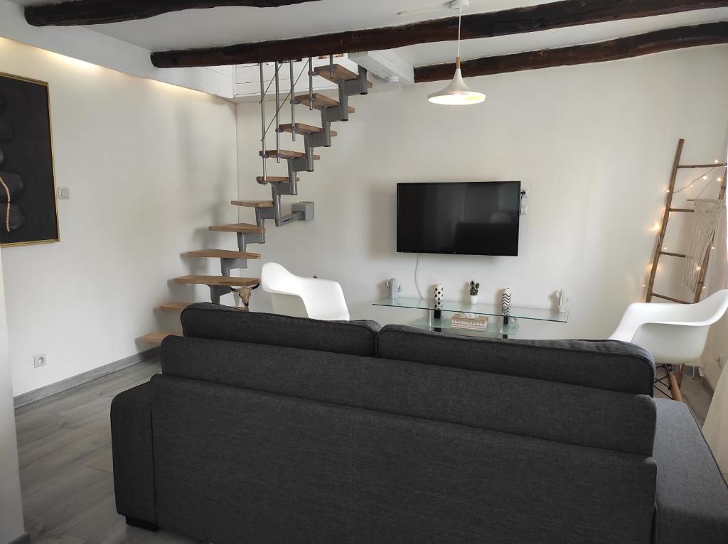 Appartement duplex avec spa privé Ania 38 La Gabie de la Poule, 87380 Château-Chervix