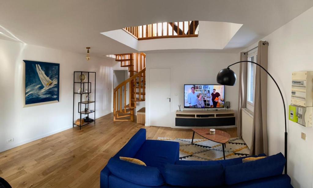 Appartement duplex centre Dieppe-Le perchoir St Jacques-3 chambres 3eme etage 10 Rue Saint-Jacques, 76200 Dieppe