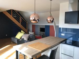 Appartement duplex, Tours centre