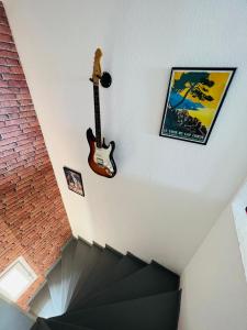 Appartement en bord de mer au design pop art