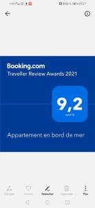 Appartement en bord de mer