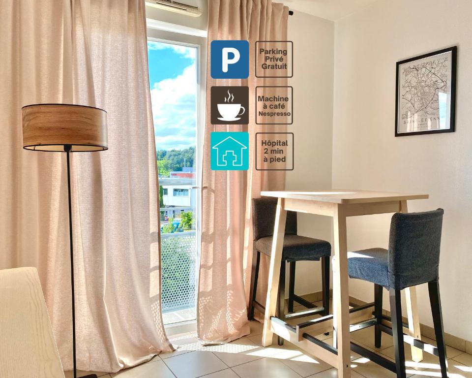 Appartement en face Hopital Nord 1 Rue Marthourey, 42270 Saint-Priest-en-Jarez