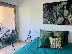Appartement en résidence avec piscine, cinéma