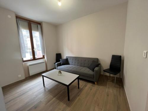 Appartement entièrement rénové à 15min de Lyon