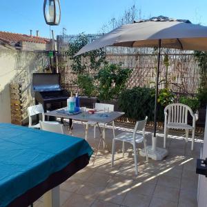 Appartement F2 tout équipé avec terrasse - 66 Salses le Chateau