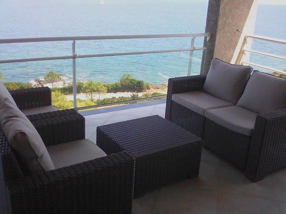 Appartement F3(70m²) vue sur la mer Residence Capraia, 20228 Luri