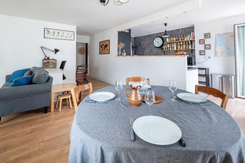 Appartement familial de centre-ville avec terrasse