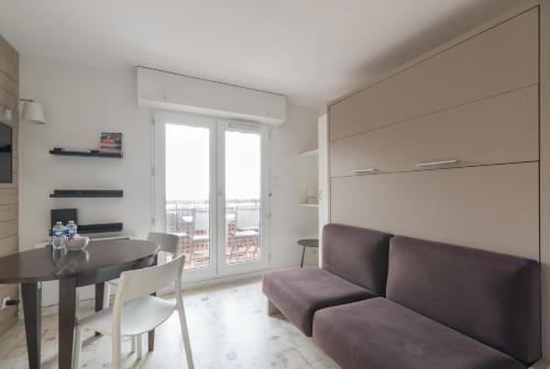 Appartement fonctionnel les pieds dans l'eau