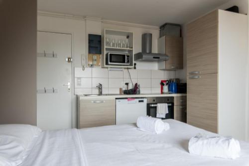Appartement fonctionnel les pieds dans l'eau