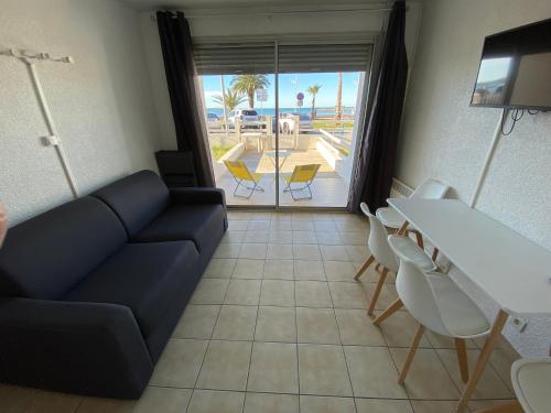 Appartement front de mer double terrasse