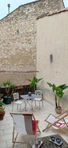 Appartement Grande Terrasse, Comédie et Gare