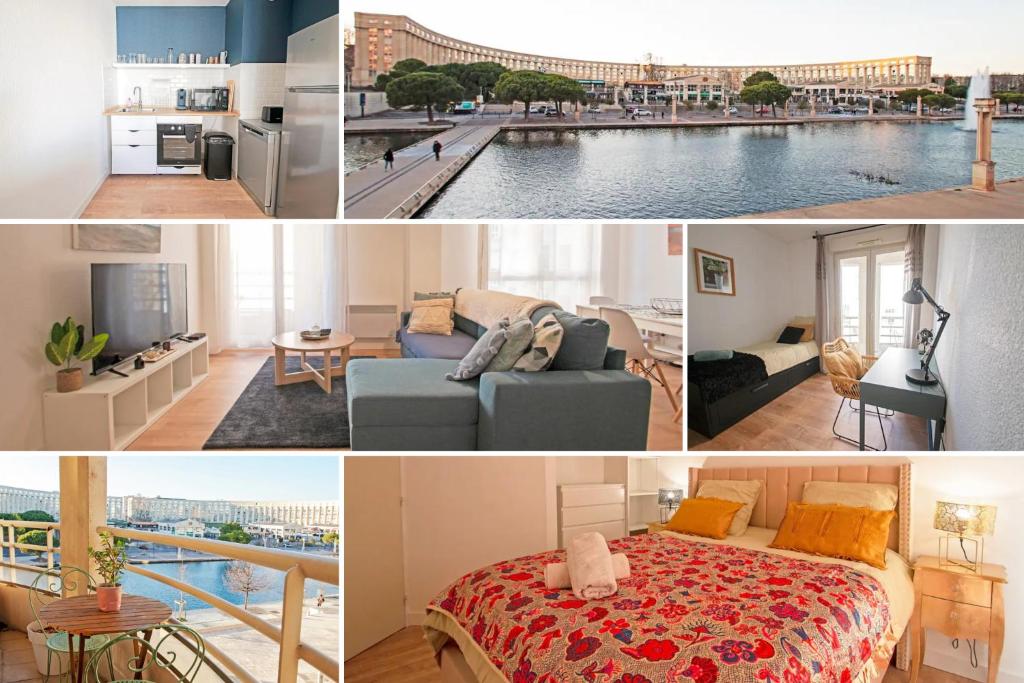 Appartement Haut de Gamme, Vue imprenable, Parking Privé 20 Rue Galatée, 34000 Montpellier