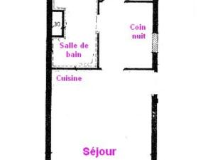 Appartement Appartement Hauteluce, 2 pièces, 5 personnes - FR-1-293-122 Les Saisies -  - 73620 Hauteluce Rhône-Alpes