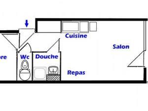 Appartement Appartement Hauteluce, 2 pièces, 5 personnes - FR-1-293-144 Les Saisies -  - 73620 Hauteluce Rhône-Alpes