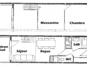 Appartement Appartement Hauteluce, 2 pièces, 6 personnes - FR-1-293-95 69 Rue Des Molliettes -  - 73620 Hauteluce Rhône-Alpes