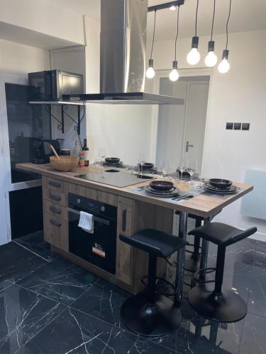Appartement hors du commun avec son jacuzzi