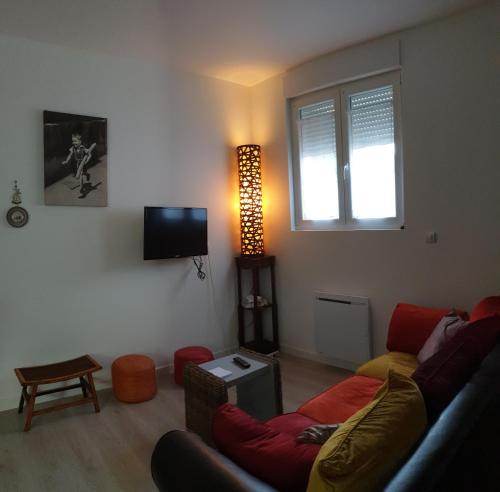 Appartement hyper-centre Epernay avec sauna et parking privé