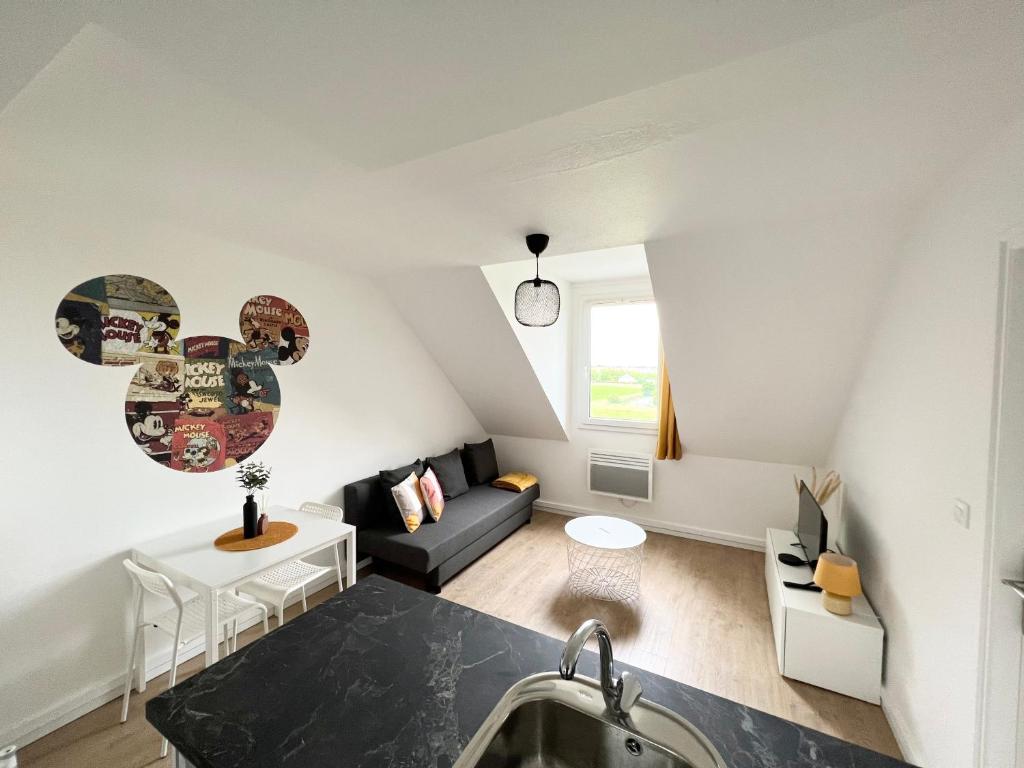 Appartement idéal à 5 min de Disney pour 4 pers 60 Rue du Moulin À Vent, 77700 Magny-le-Hongre