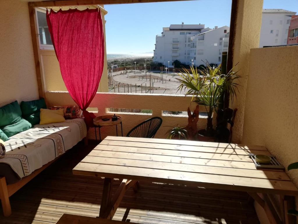 Appartement L'escale, plage à 30m. Résidence les Nefs des Sables, 11370 Port Leucate