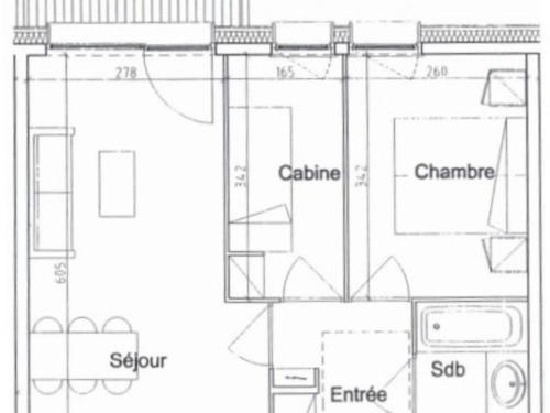 Appartement La Plagne, 3 pièces, 6 personnes - FR-1-455-5
