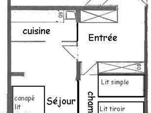 Appartement La Plagne, 3 pièces, 7 personnes - FR-1-455-3