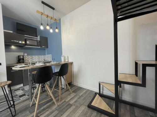 Appartement La Rochelle, 1 pièce, 3 personnes - FR-1-246-617