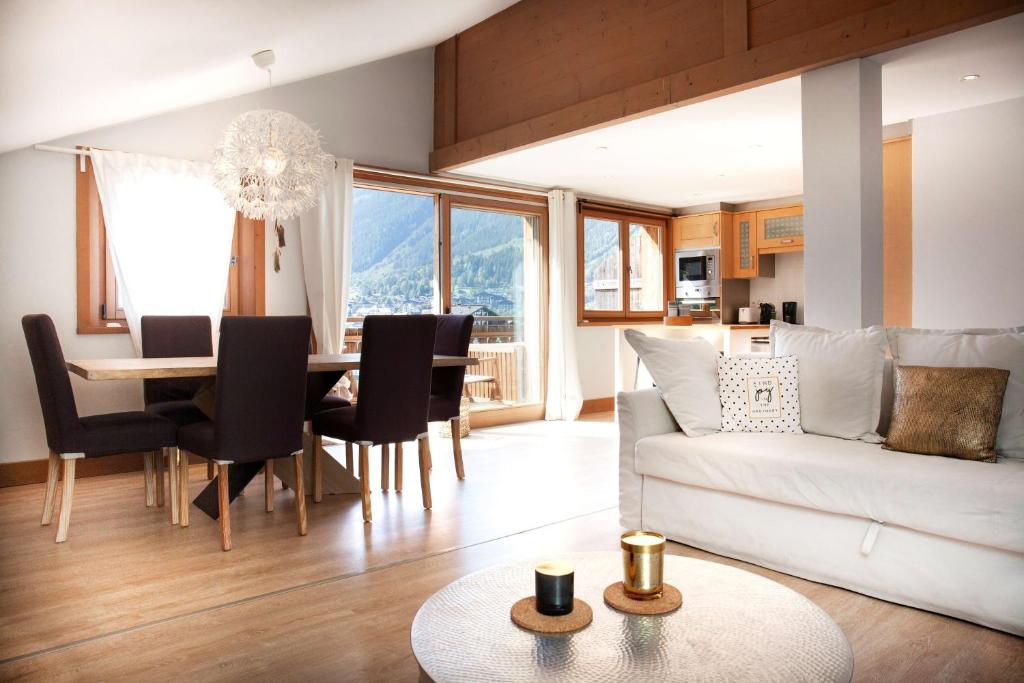 Appartement Le Mazot Vue Mont Blanc 350 Chemin du Pied du Grepon, 74400 Chamonix-Mont-Blanc