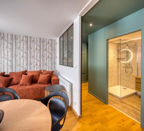 Appartement Le Verdoyant avec Sauna et Parking