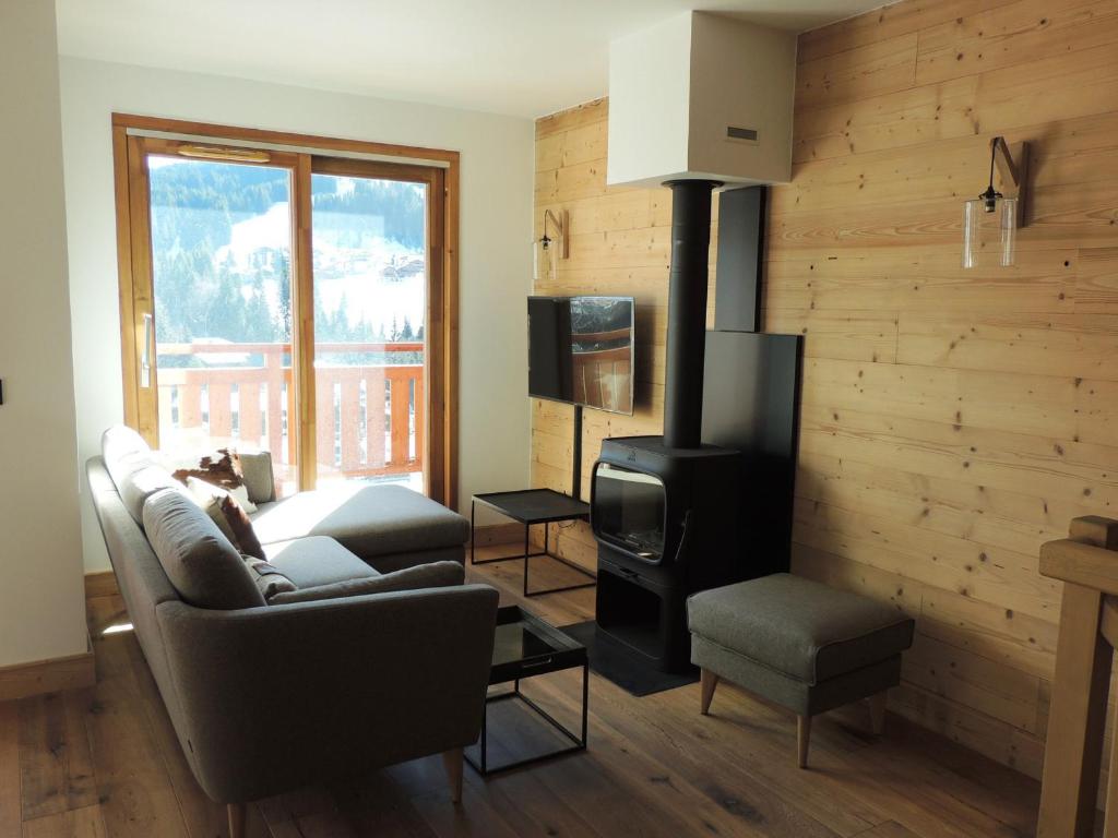 Appartement Les Gets, 4 pièces, 6 personnes - FR-1-598-53 Chalet les olympiades Chalet 5B 109 impasse des olympiades 1897 route des grandes alpes, 74260 Les Gets