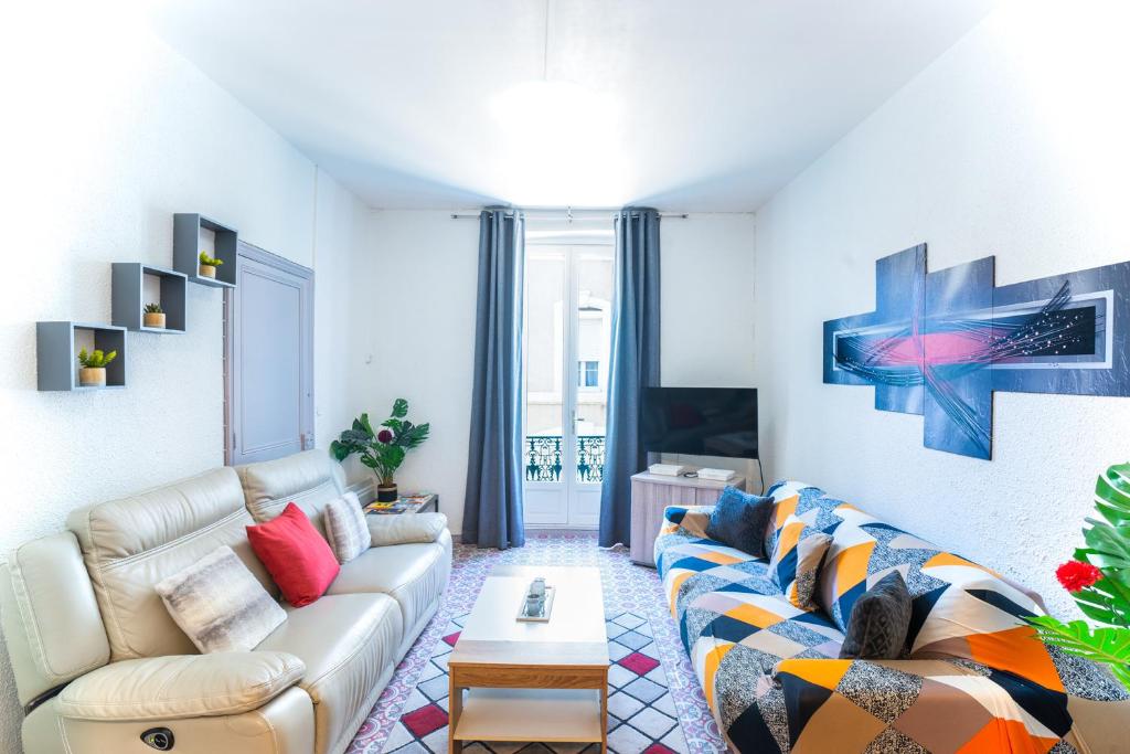 Appartement Les Halles , Climatisation, Terrasse, Garage 5 Rue Lamennais, 11100 Narbonne