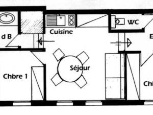 Appartement Appartement Les Saisies, 2 pièces, 4 personnes - FR-1-293-1 199 Avenue Des Jo -  - 73620 Les Saisies Rhône-Alpes