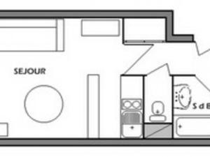 Appartement Appartement Les Saisies, 2 pièces, 5 personnes - FR-1-293-127 193 Avenue Des CÃ®mes -  - 73620 Les Saisies Rhône-Alpes