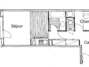 Appartement Les Saisies, 2 pièces, 6 personnes - FR-1-293-112