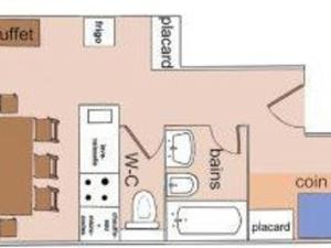 Appartement Appartement Les Saisies, 2 pièces, 6 personnes - FR-1-293-248 449 Avenue des Jeux Olympiques 73620 Hauteluce Rhône-Alpes