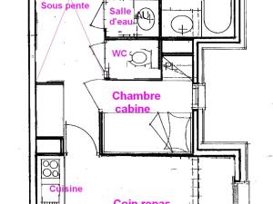 Appartement Appartement Les Saisies, 3 pièces, 6 personnes - FR-1-293-190 111 Chemin Cristal -  - 73620 Les Saisies Rhône-Alpes