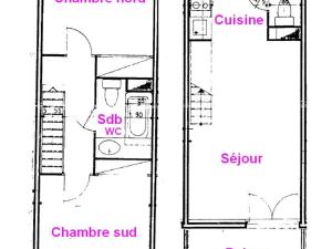 Appartement Appartement Les Saisies, 3 pièces, 6 personnes - FR-1-293-233 456 Avenue Des CÃ®mes -  - 73620 Les Saisies Rhône-Alpes