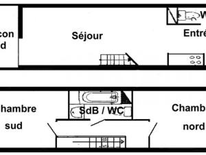 Appartement Appartement Les Saisies, 3 pièces, 6 personnes - FR-1-293-80 456 Avenue Des CÃ®mes -  - 73620 Les Saisies Rhône-Alpes