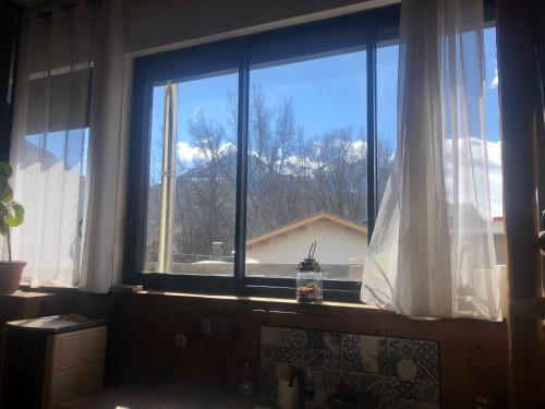 Appartement/ loft à la déco chalet de montagne.