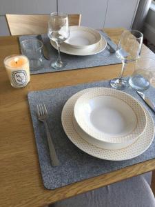 Appartement lumineux, décoration soignée