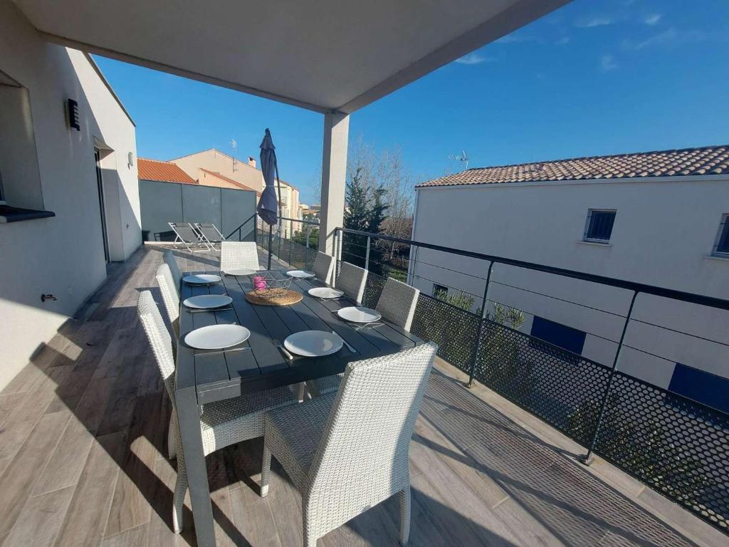 Appartement Appartement Marseillan-Plage, 4 pièces, 9 personnes - FR-1-326-780 8 chemin des baigneurs 34340 Marseillan