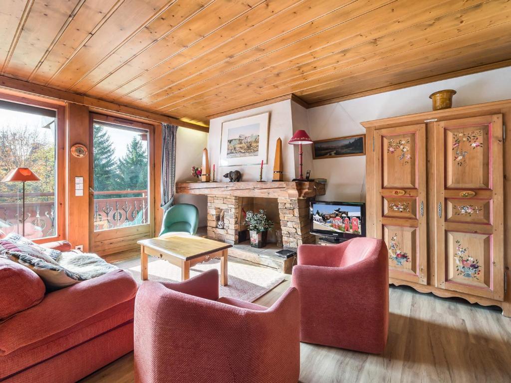 Appartement Appartement Megève, 3 pièces, 4 personnes - FR-1-453-45 485 Chemin De La Plaine - Chalet B - 74120 Megève