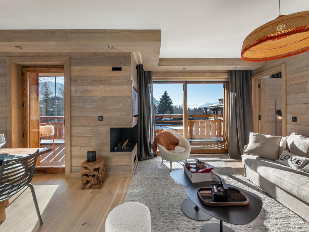 Appartement Megève, 3 pièces, 6 personnes - FR-1-569-41 3527 route Edmond de Rothschild, 74120 Megève