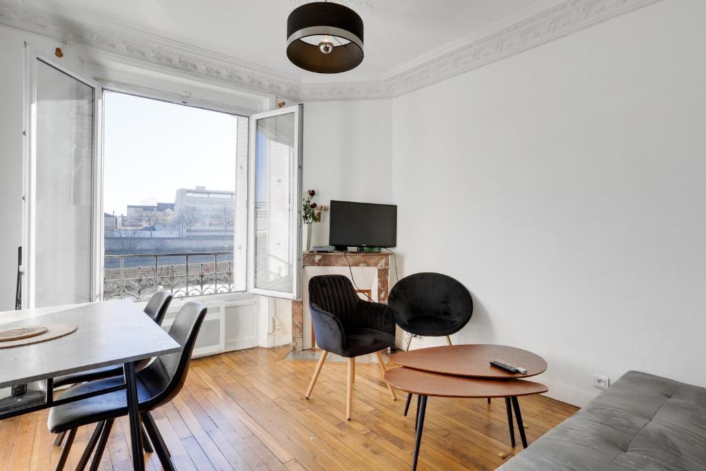 Appartement meublé quai de Seine 1 Quai Henri Pourchassé, 94200 Ivry-sur-Seine