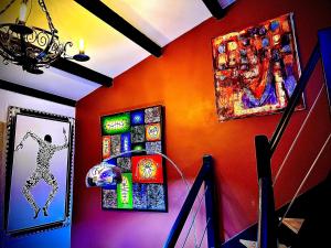 Appartement mezzanine/jardin/terrasse village naturiste