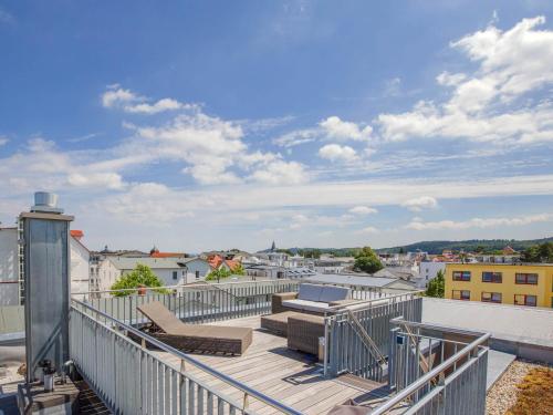 Appartement mit 2 Schlafzimmern, Terrasse und Balkon DR 434