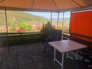 Appartement mit herrlicher Aussicht übers Murgtal