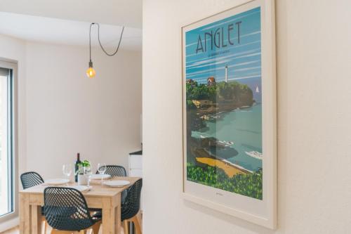 Appartement moderne hypercentre et vue sur mer