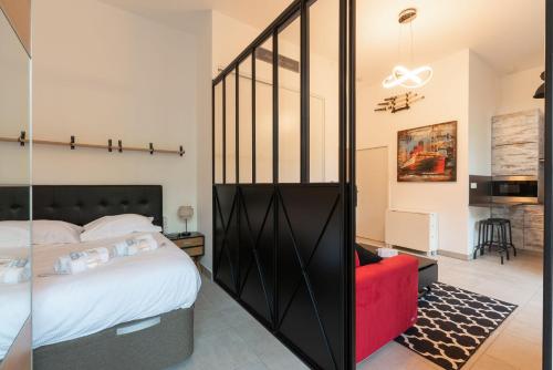 Appartement moderne proche de la mer en résidence
