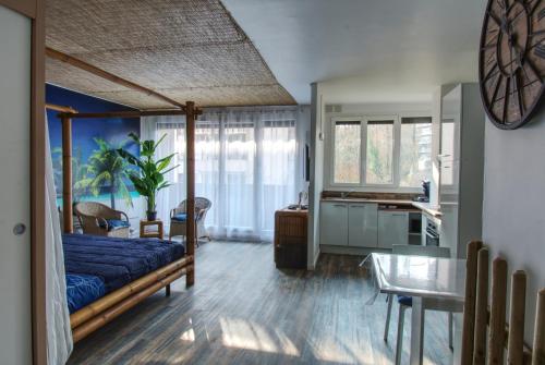 Appartement Plage et JACUZZI Balnéothérapie Athis Mons